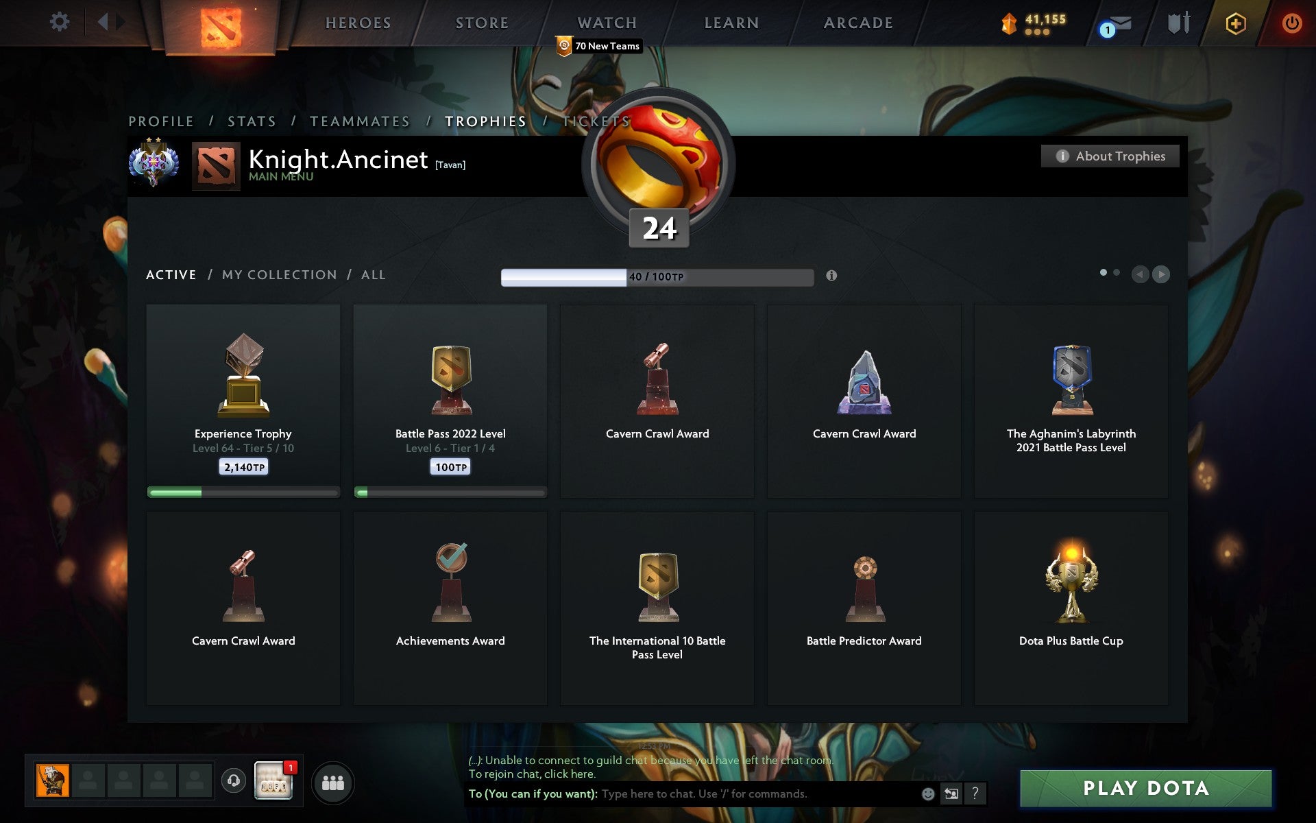 Ancient II | MMR: 4075 - Behavior: 10000