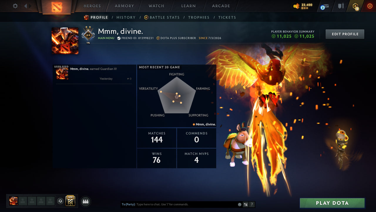 MMR: 887 - Behavior: 11025