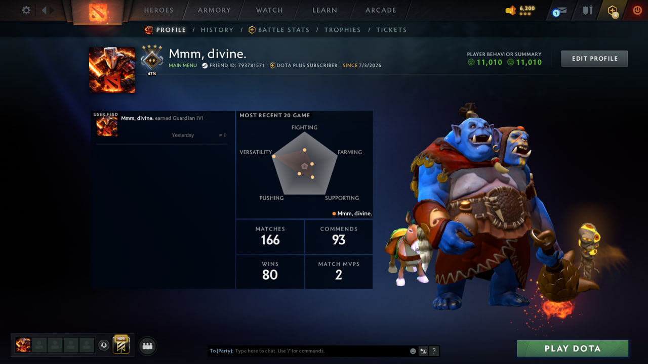 MMR: 1336 - Behavior: 11010