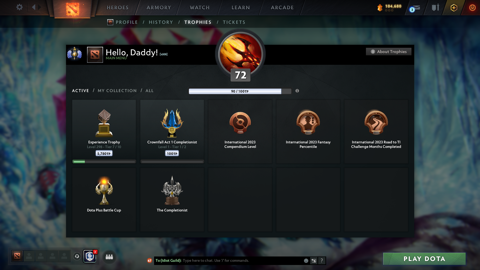 Divine I | MMR: 4678 - Behavior: 12000 - Communication: 12000