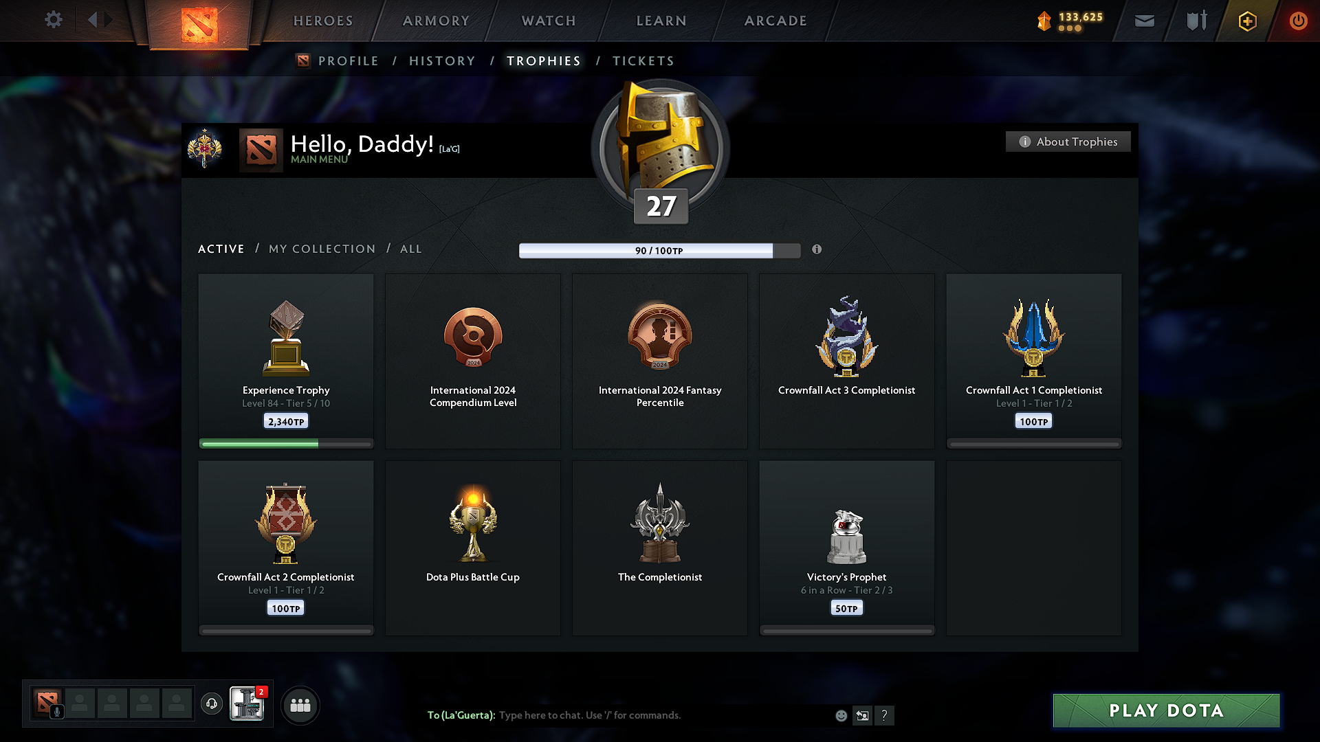 Legend I | MMR: 3105 - Behavior: 9458 - Communication: 9458