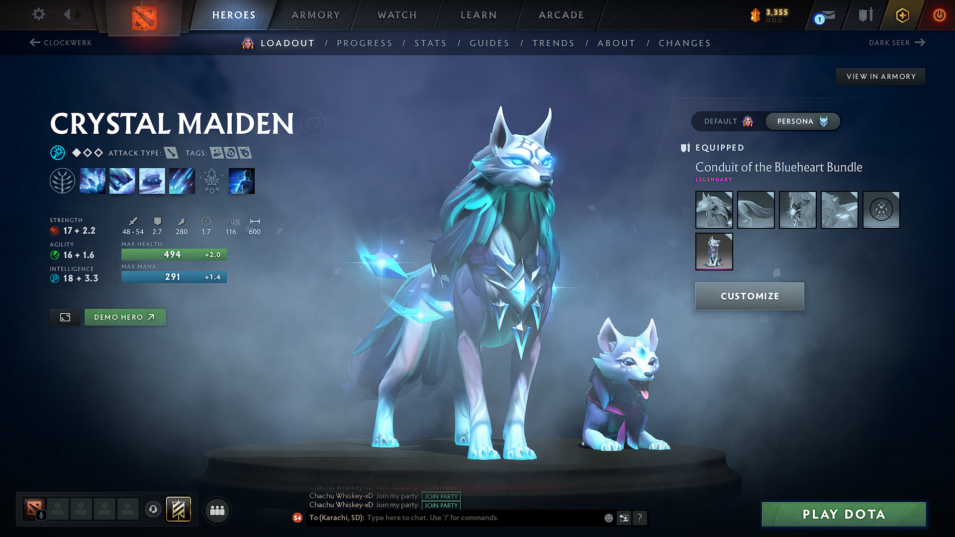 Archon V | MMR: 2967 - Behavior: 9026 - Communication: 9026