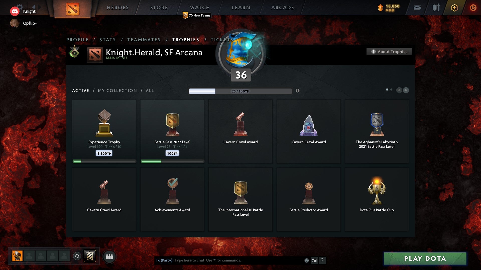 Herald I | MMR: 110 - Behavior: 9465