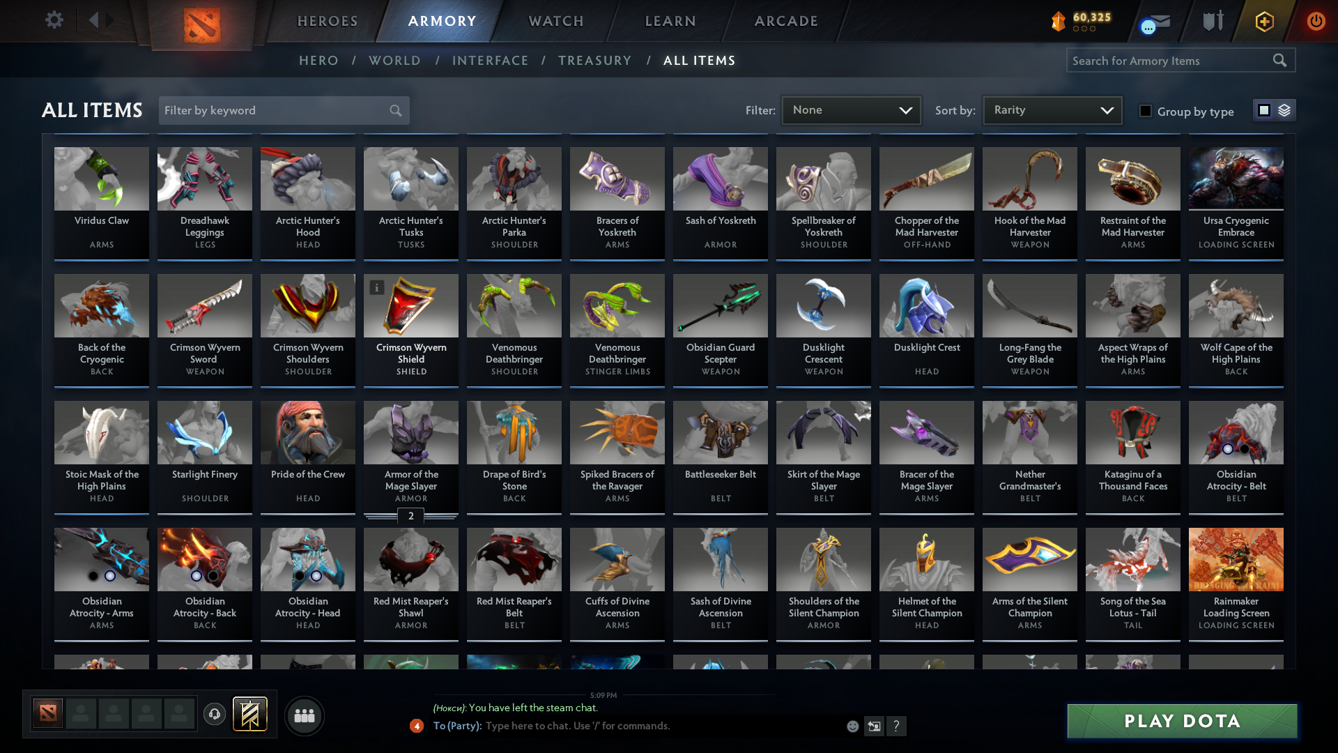 Crusader V | MMR: 2091 - Behavior: 9909 - Communication: 9909