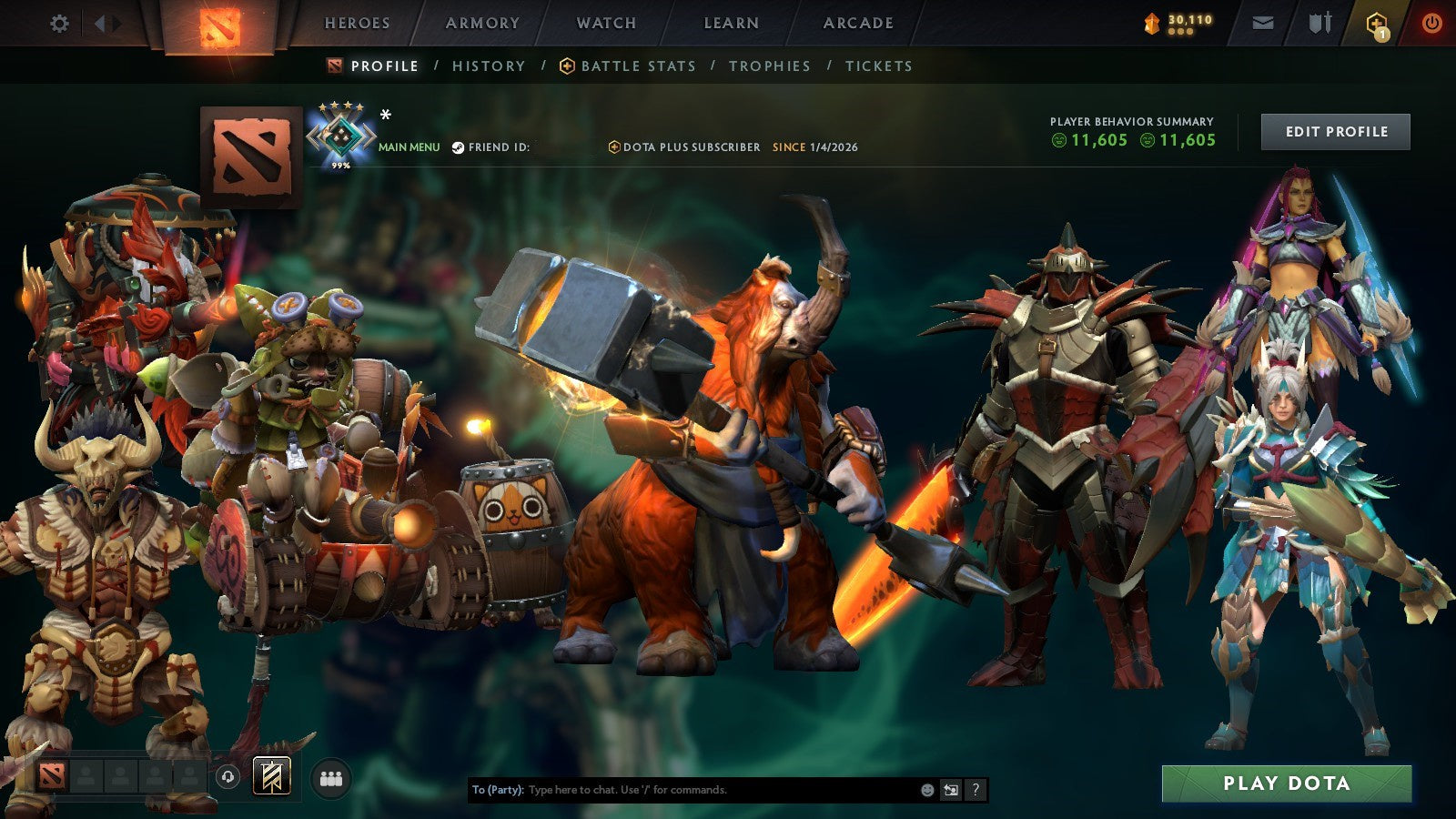 MMR: 2155 - Behavior: 11605