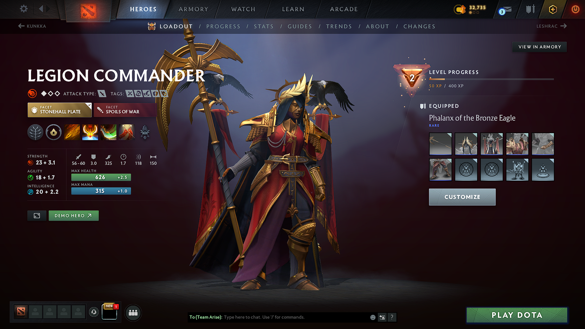 Archon IV | MMR: 2732 - Behavior: 11891 - Communication: 11891