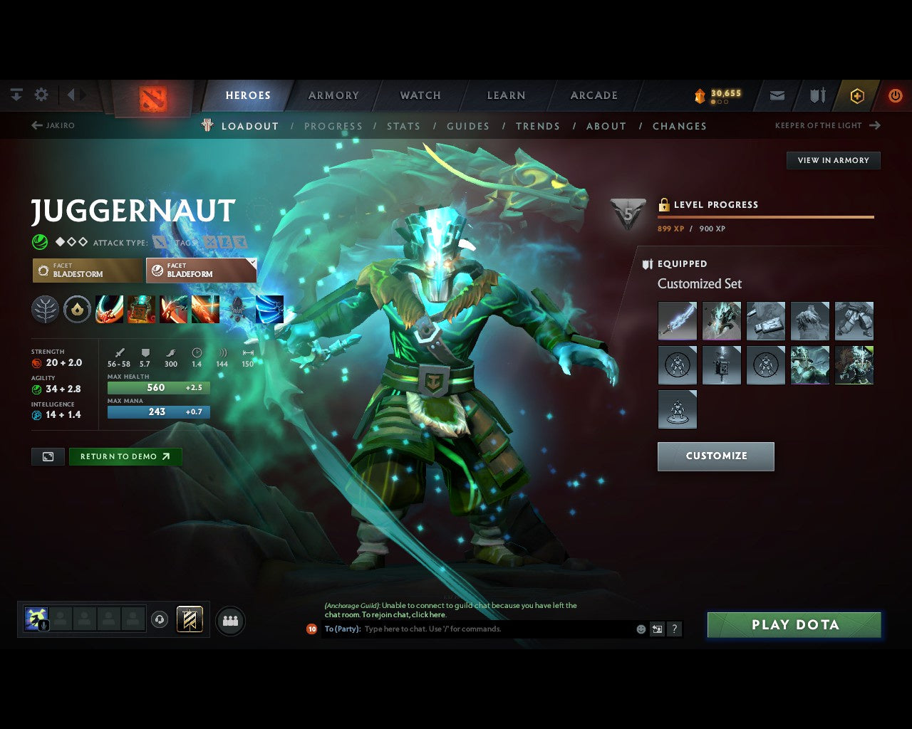 Guardian V | MMR: 1329 - Behavior: 11246