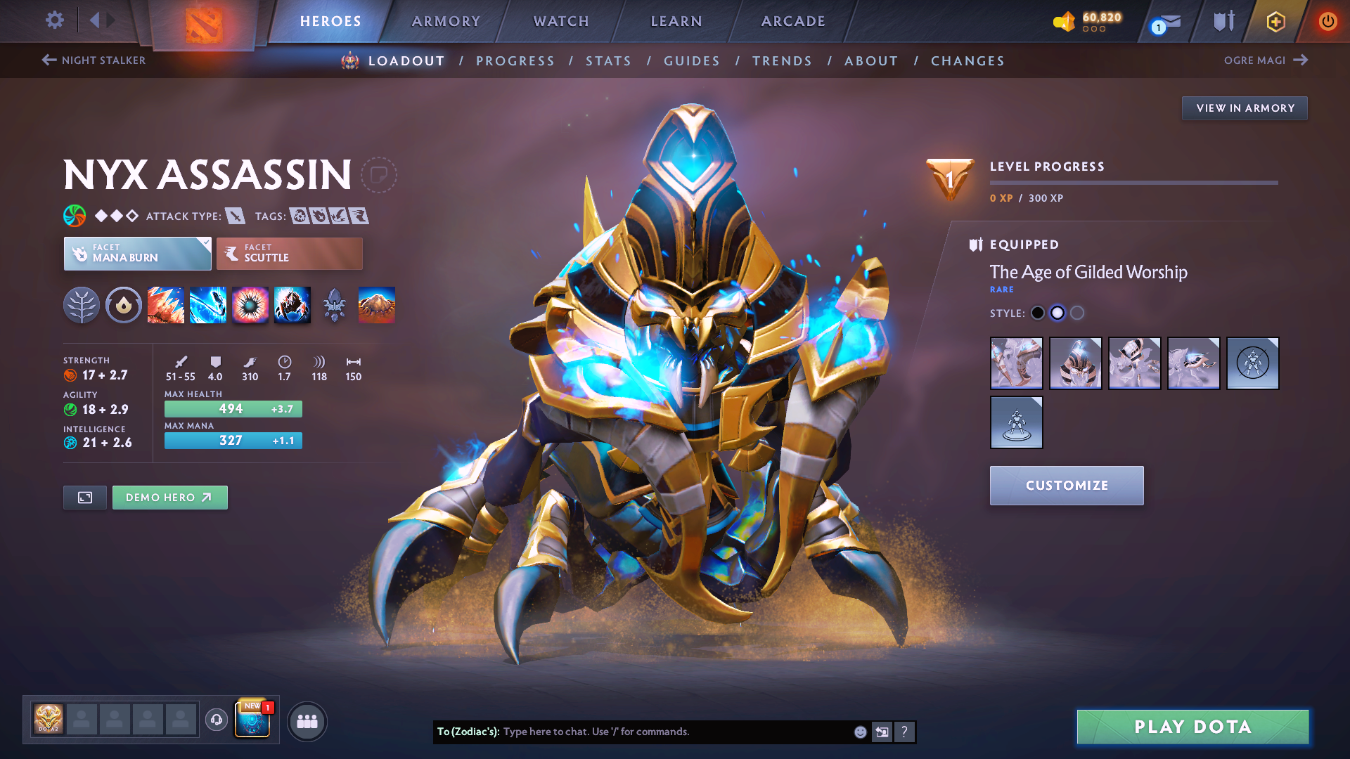 Ancient III | MMR: 4274 - Behavior: 10755 - Communication: 10673