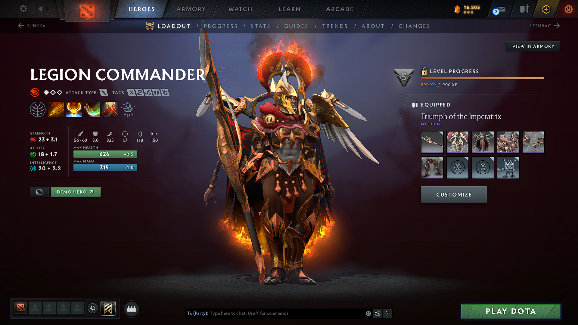 Crusader V | MMR: 2174 - Behavior: 10472 - Communication: 10472