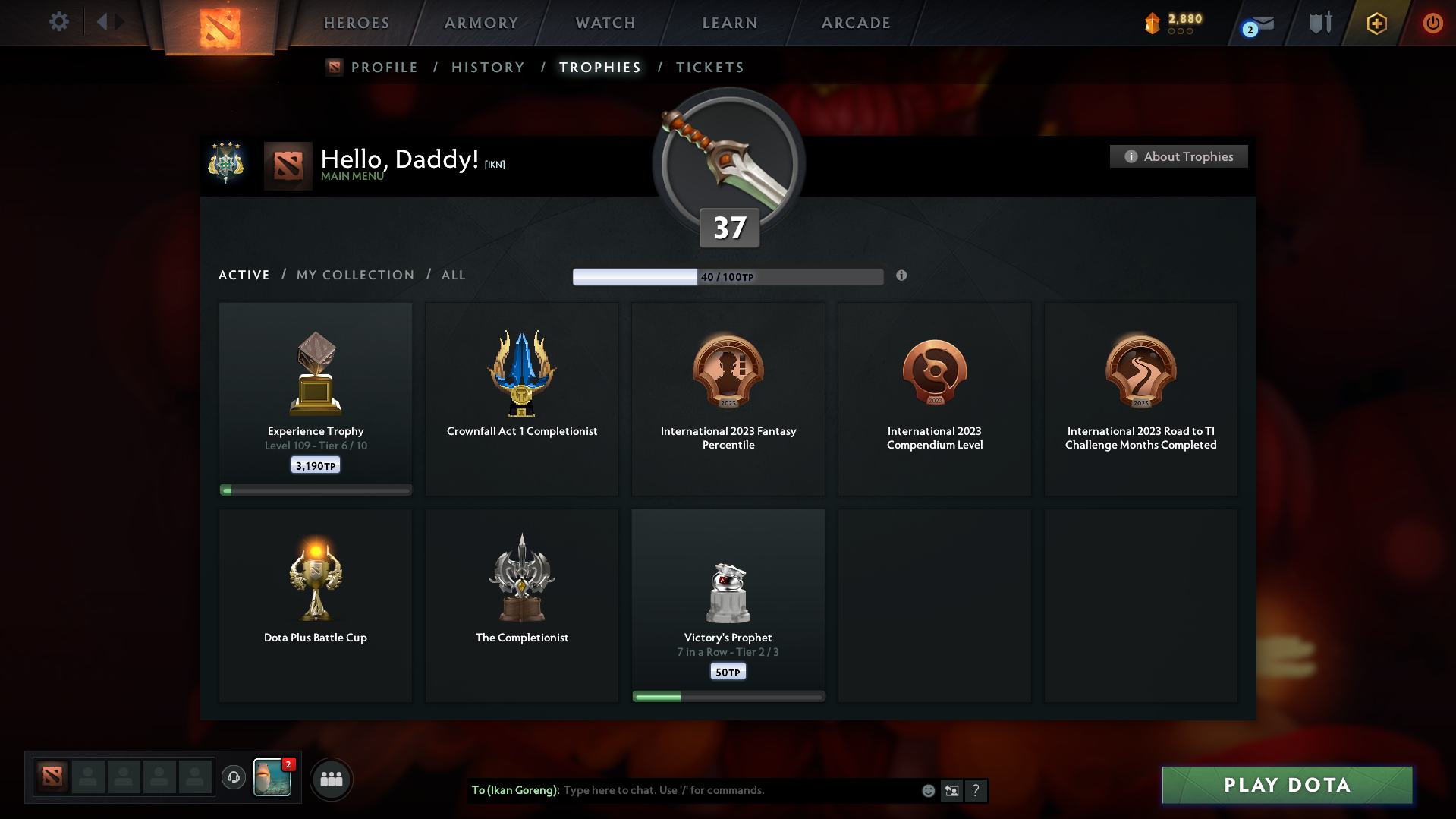 Archon IV | MMR: 2772 - Behavior: 9732 - Communication: 9732