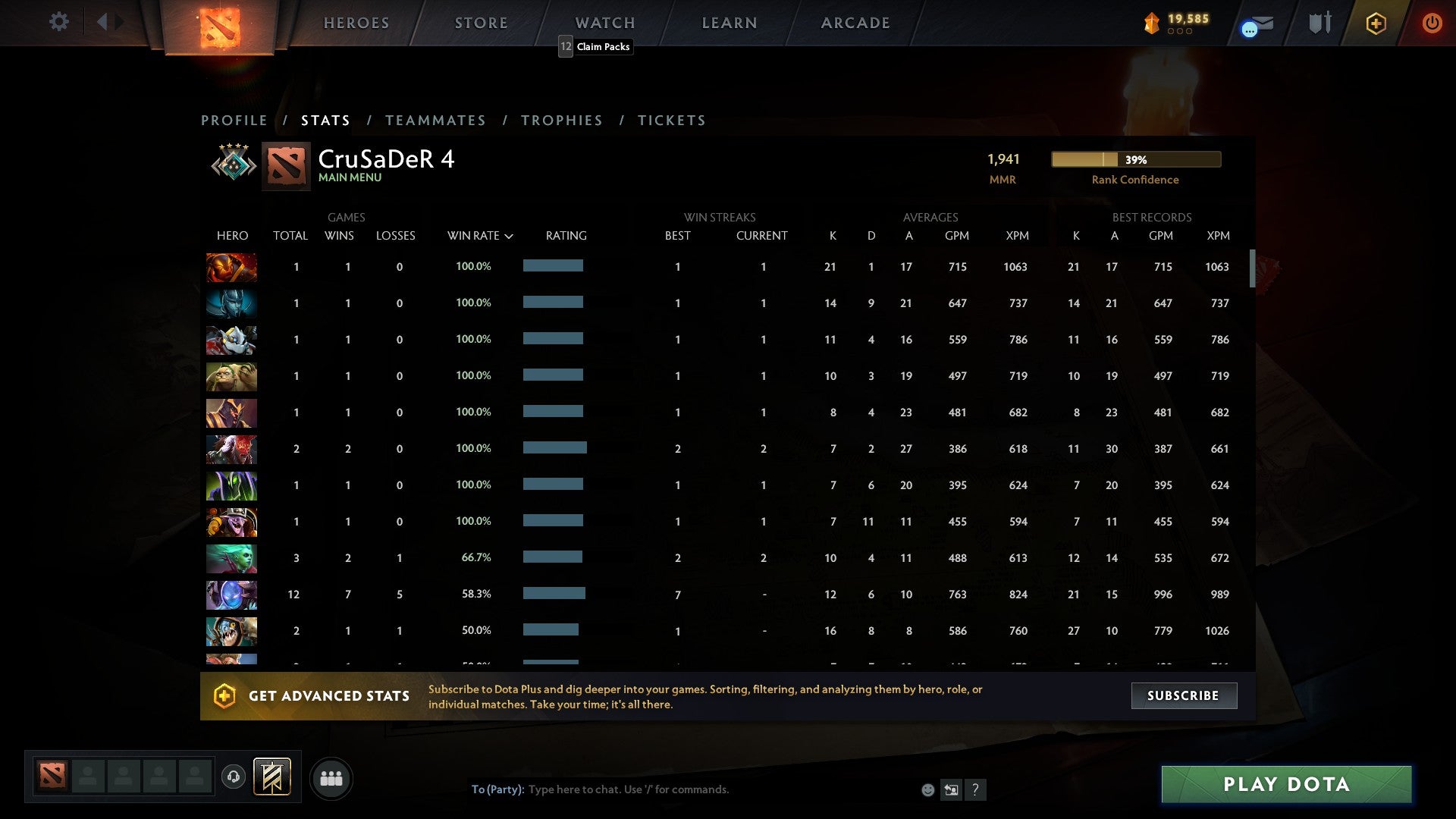 Crusader IV | MMR: 1941 - Behavior: 10000