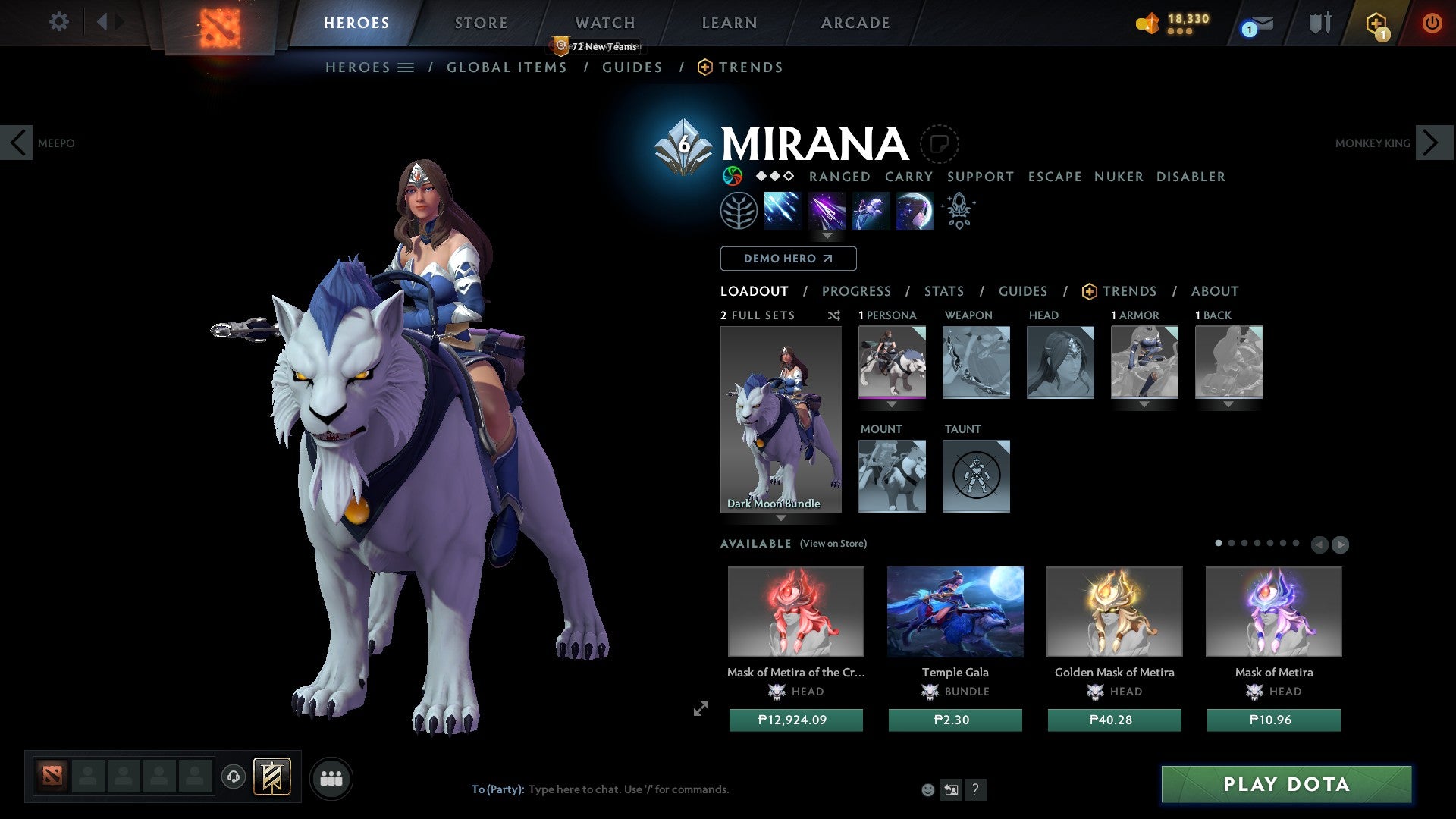 Legend II | MMR: 3242 - Behavior: 9775