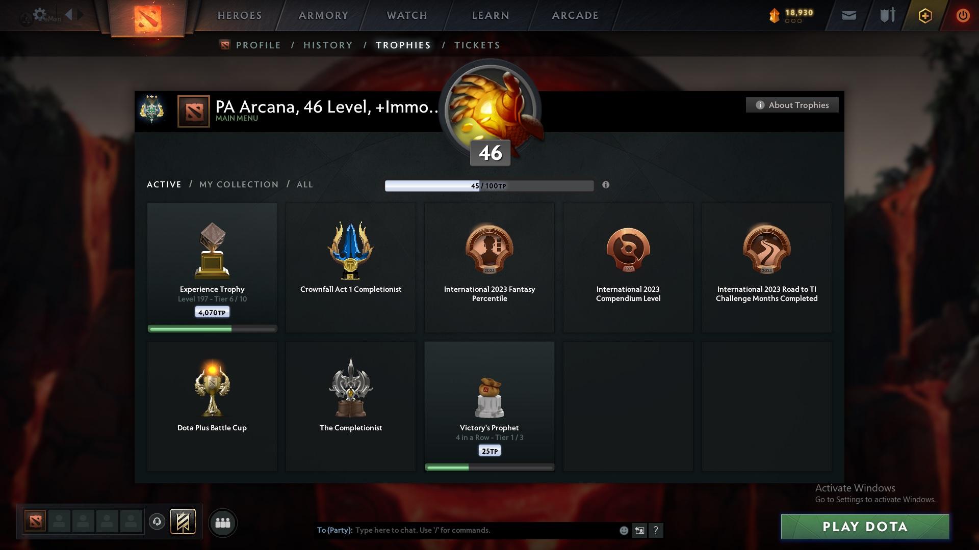 Archon III | MMR: 2506 - Behavior: 9048 - Communication: 9048