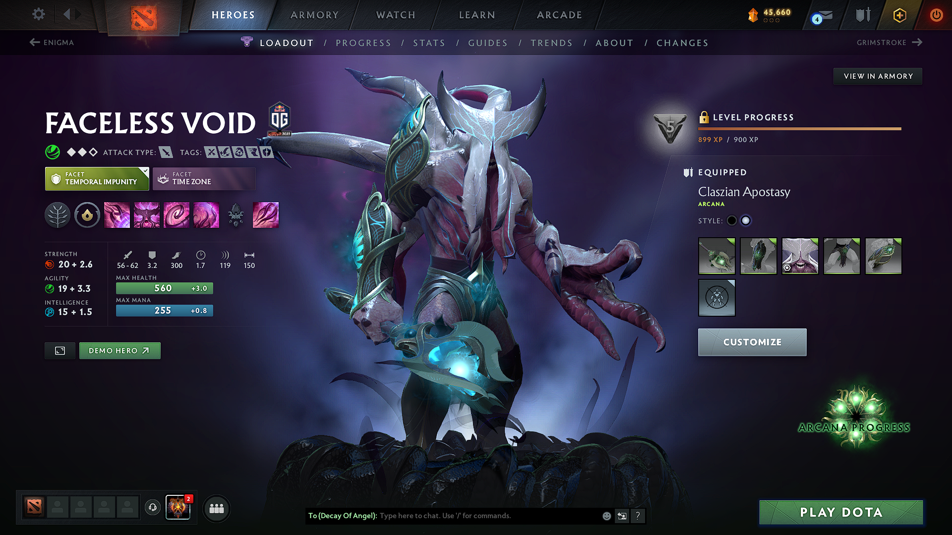 Legend I | MMR: 3194 - Behavior: 8772 - Communication: 8772