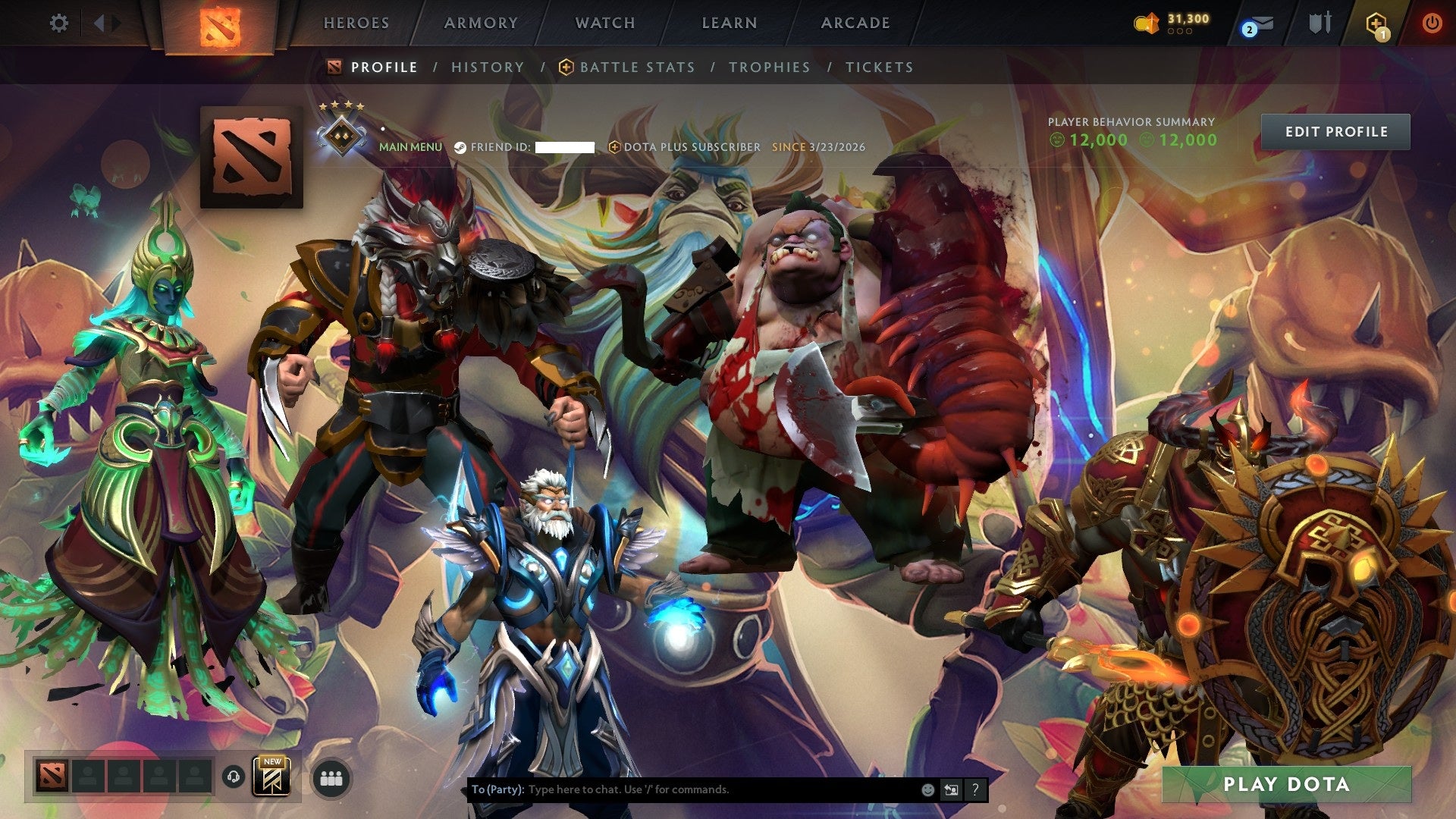 MMR: 1210 - Behavior: 12000