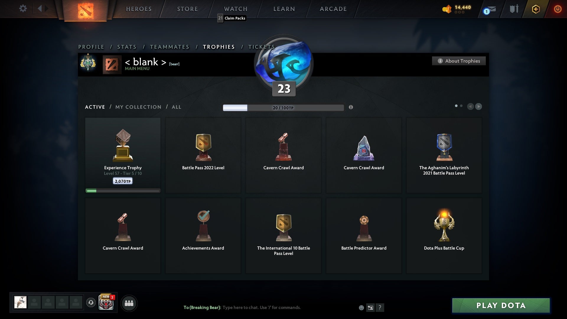 Archon I | MMR: 2324 - Behavior: 10000