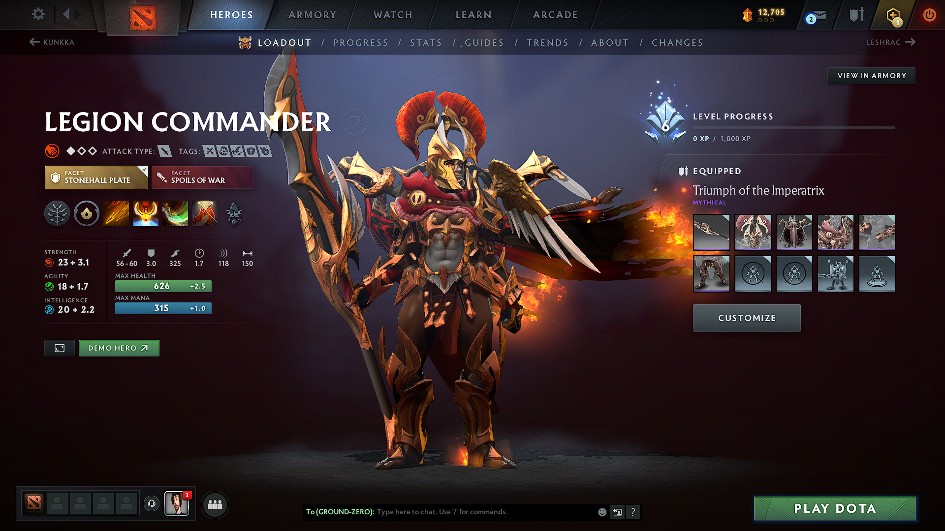 Legend I | MMR: 2984 - Behavior: 10642 - Communication: 10642