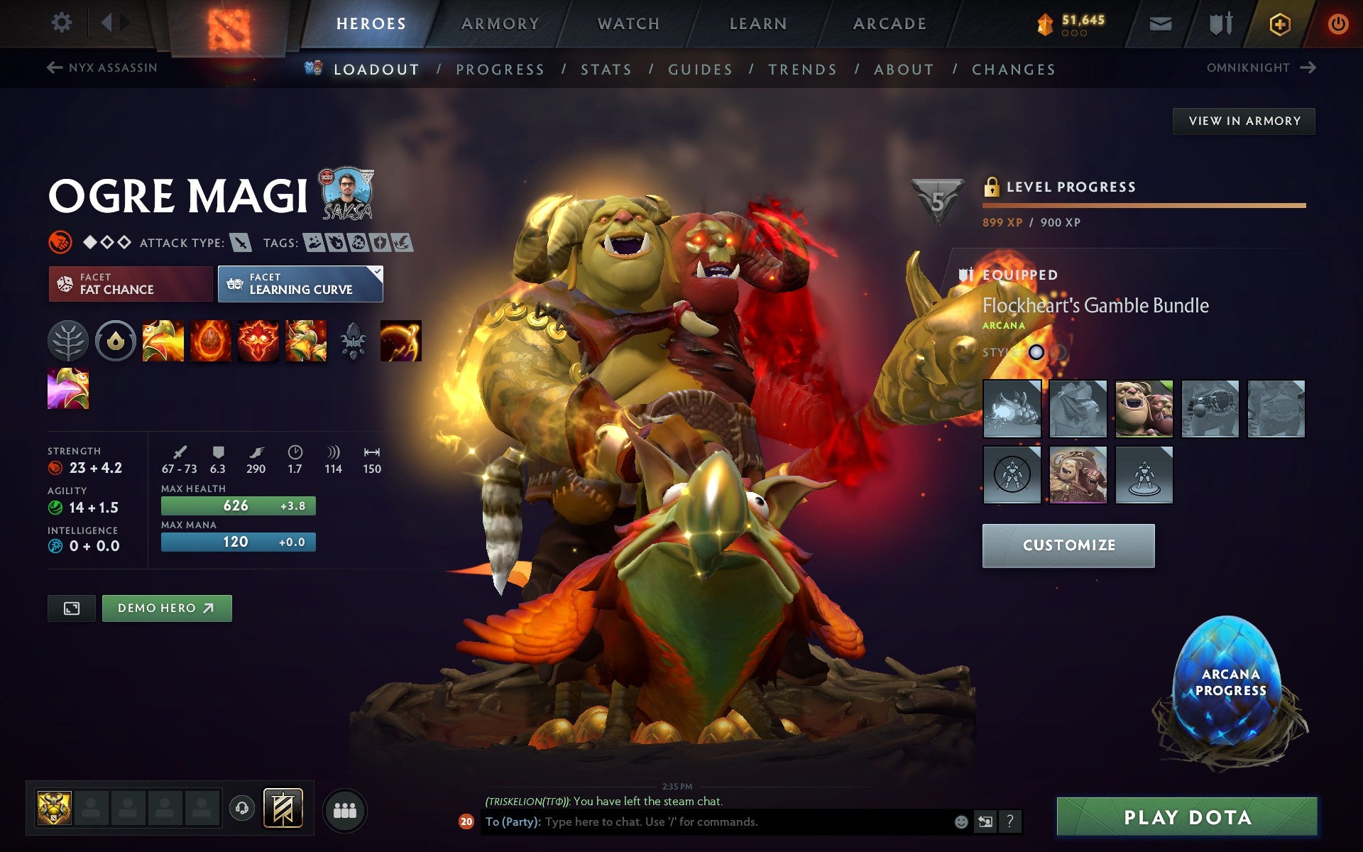 Legend III | MMR: 3306 - Behavior: 11969