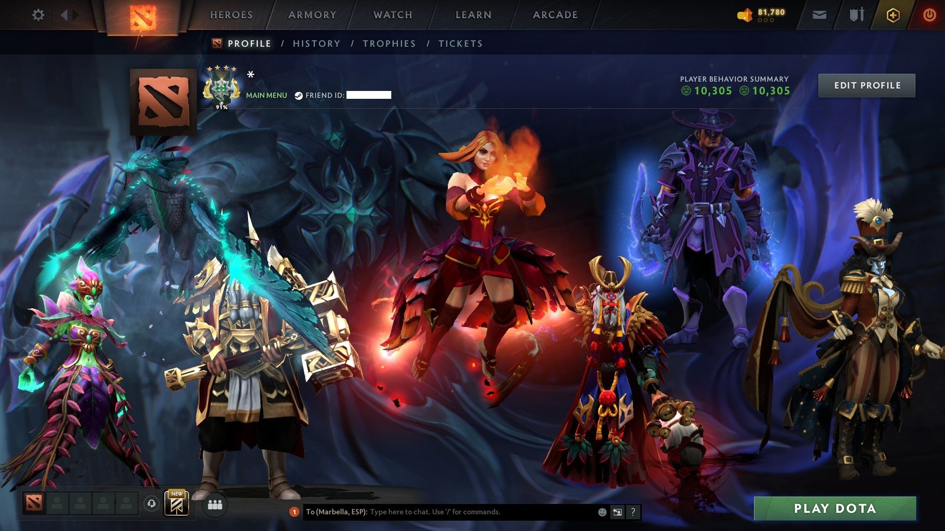 MMR: 2913 - Behavior: 10305