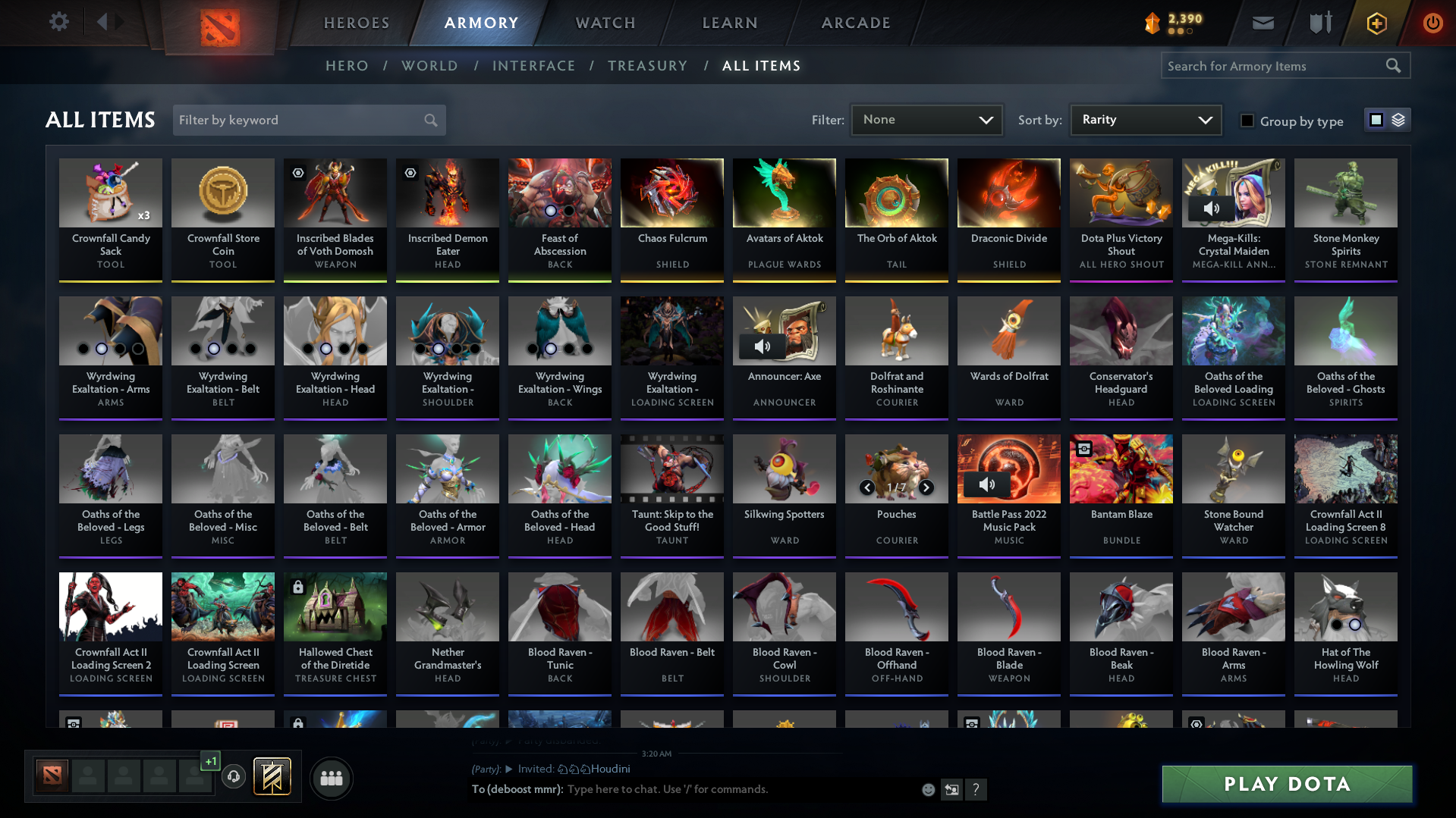 Archon III | MMR: 2696 - Behavior: 8943 - Communication: 8943