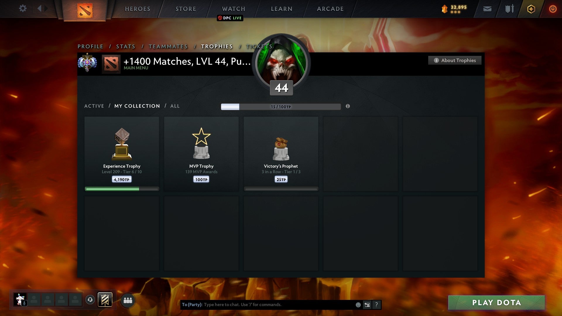 Ancient I | MMR: 3958 - Behavior: 10000