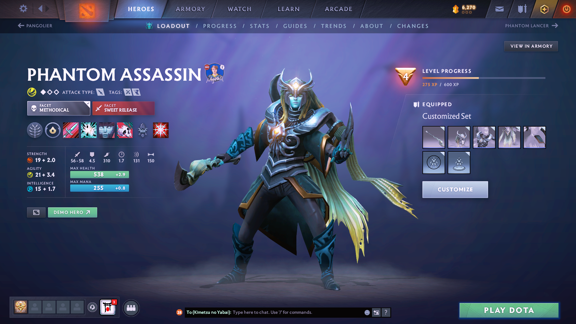 Legend I | MMR: 3108 - Behavior: 12000 - Communication: 11983