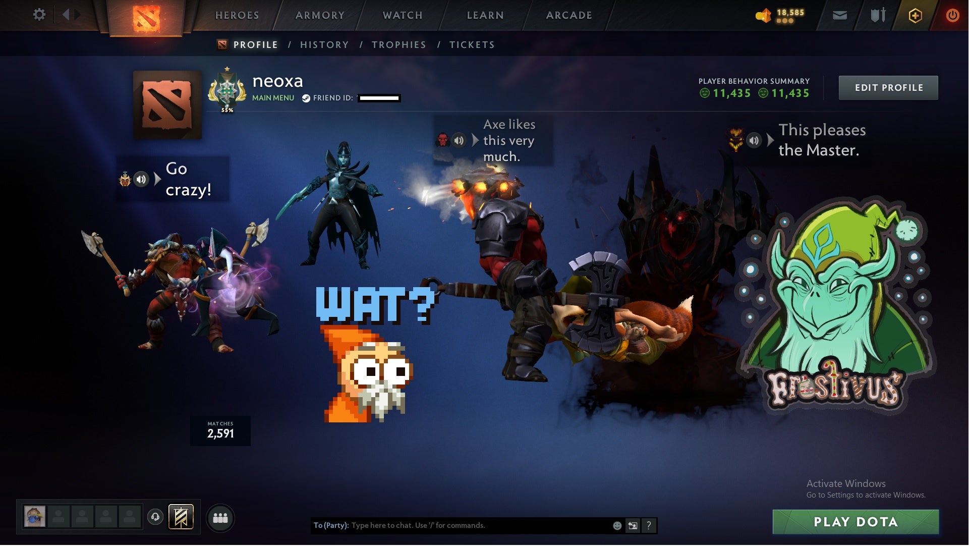 MMR: 2355 - Behavior: 11435