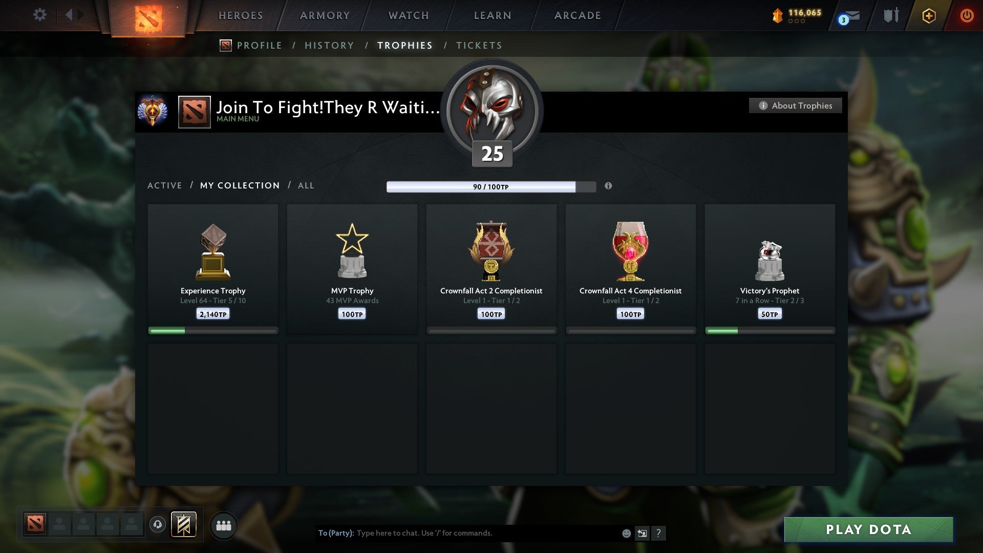 MMR: 6421 - Behavior: 9824