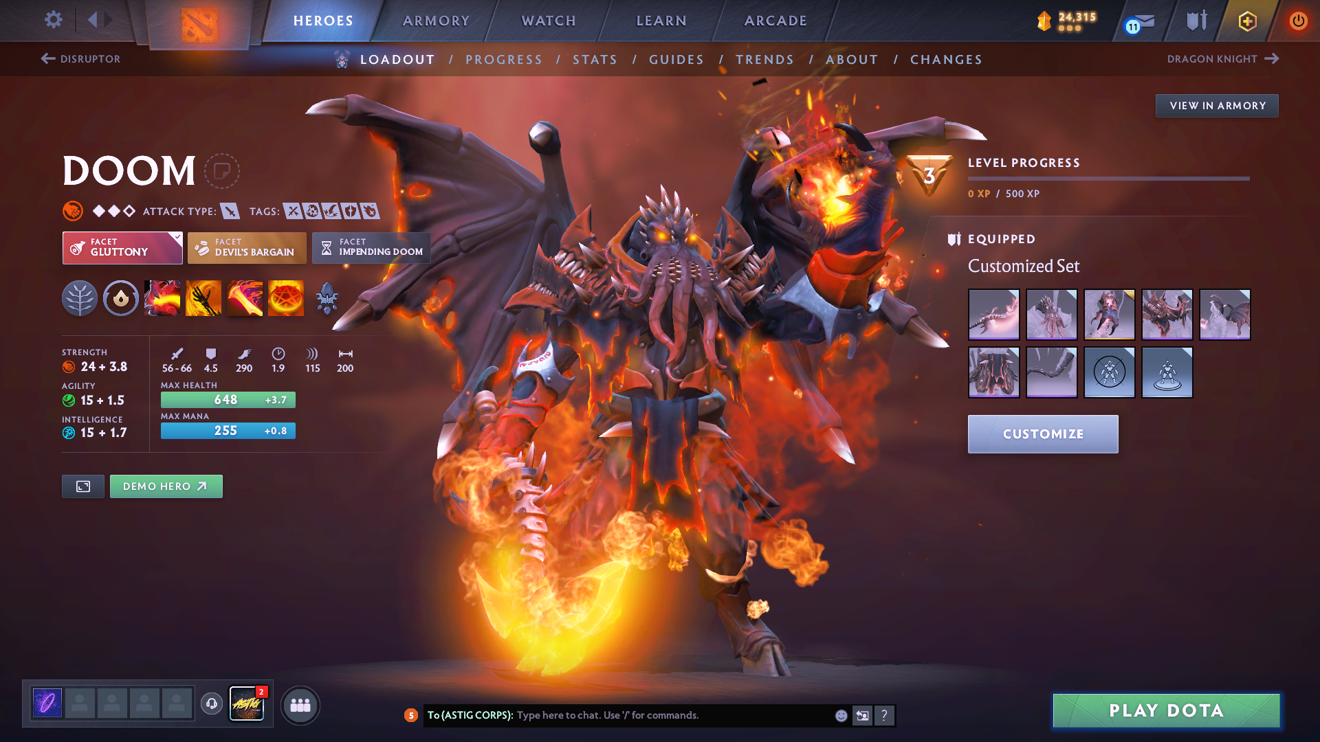 Ancient I | MMR: 3800 - Behavior: 11941 - Communication: 11147