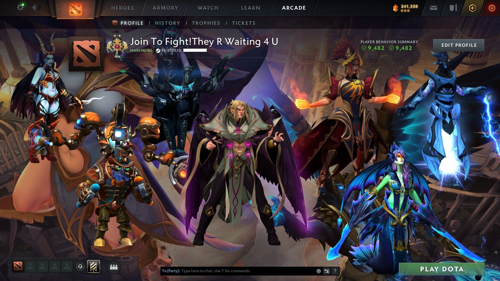 MMR: 3250 - Behavior: 9482