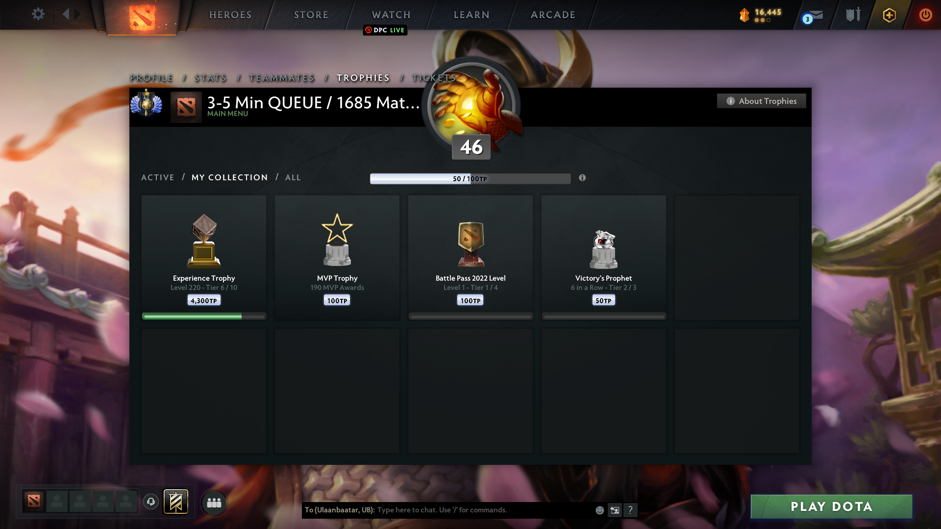 Divine I | MMR: 4627 - Behavior: 9950