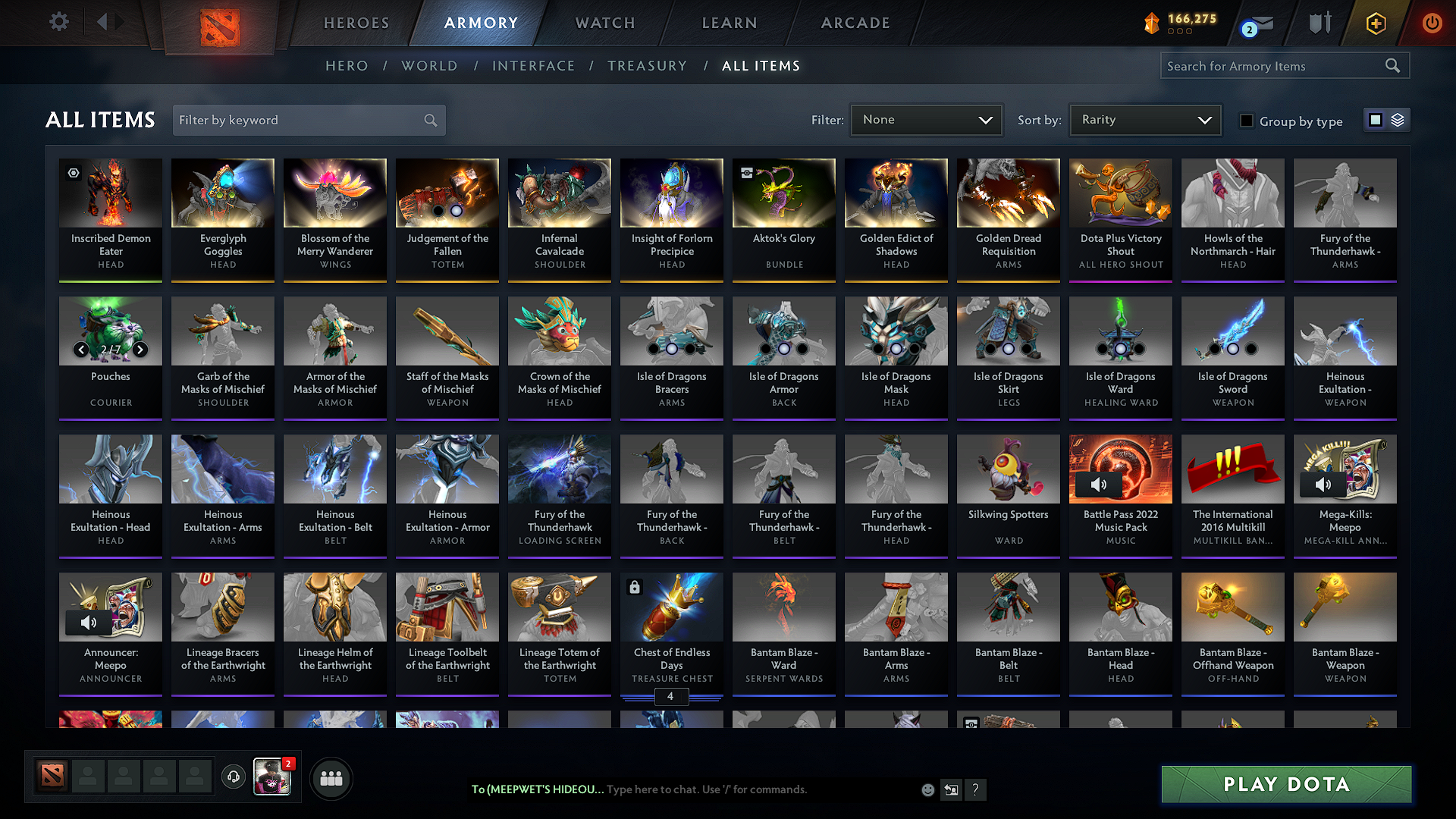 Legend V | MMR: 3657 - Behavior: 10291 - Communication: 10291