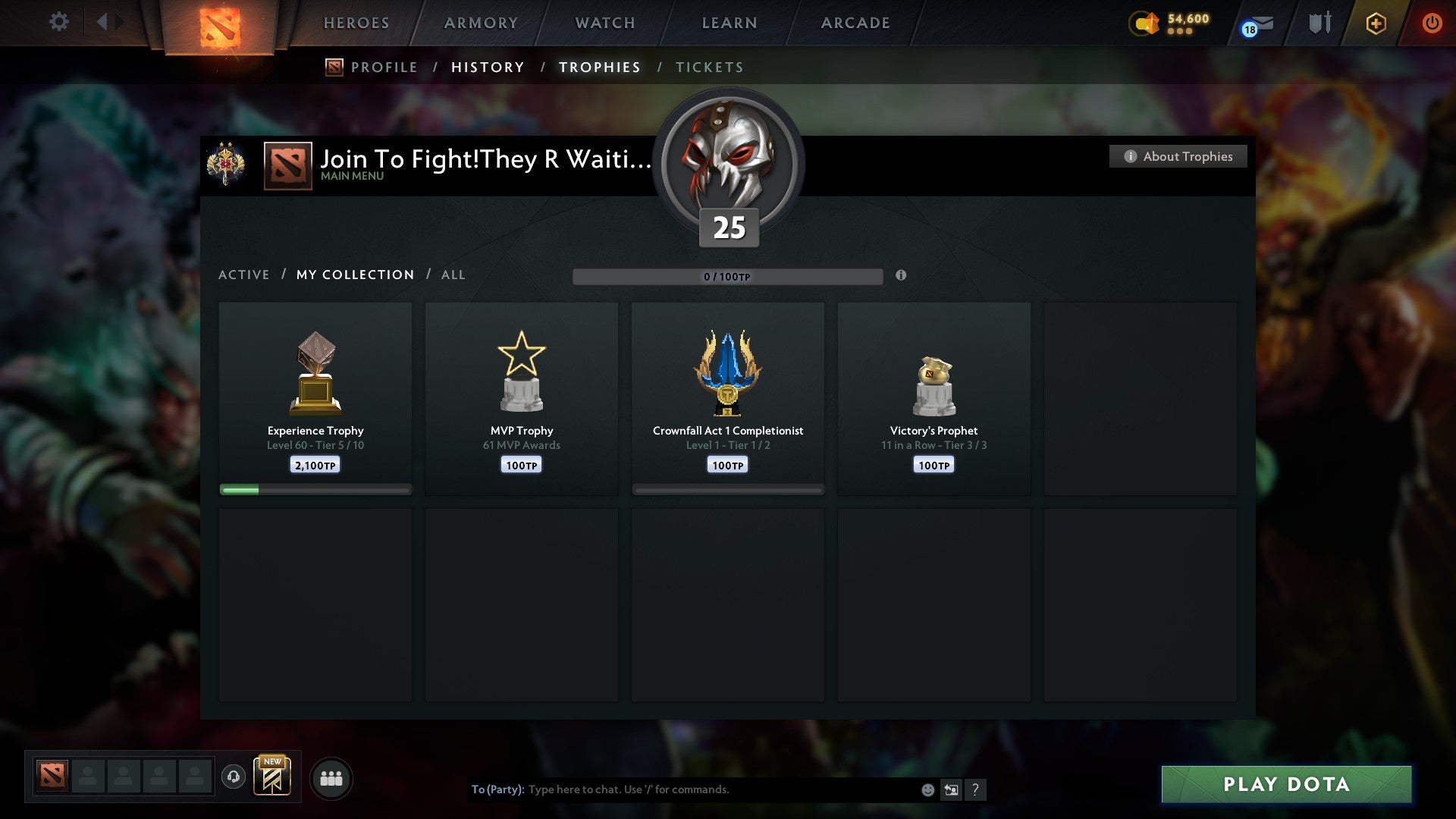 Legend II | MMR: 3299 - Behavior: 9120 - Communication: 9120