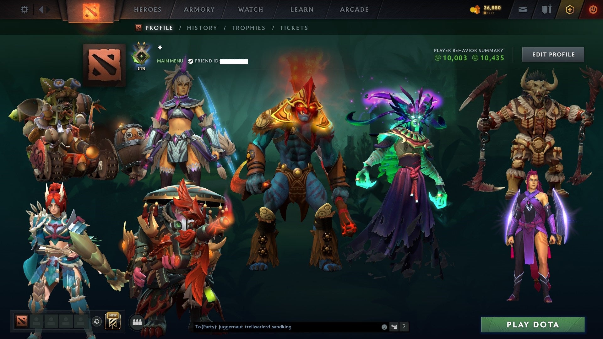 MMR: 203 - Behavior: 10435
