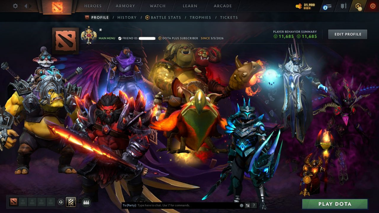 MMR: 3128 - Behavior: 11685