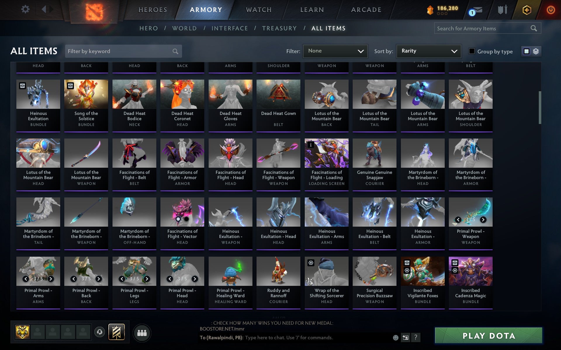 Ancient V | MMR: 4421 - Behavior: 11828