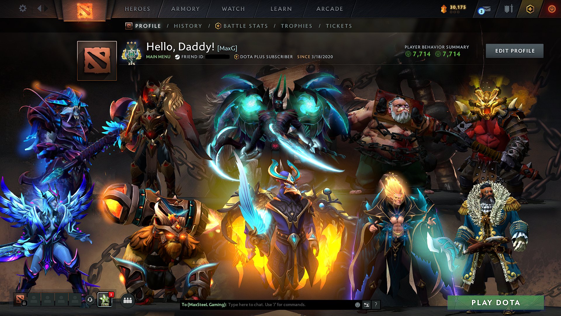 Archon III | MMR: 2656 - Behavior: 7714 - Communication: 7714