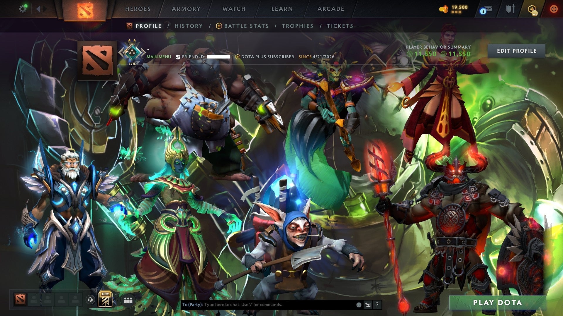 MMR: 1751 - Behavior: 11550