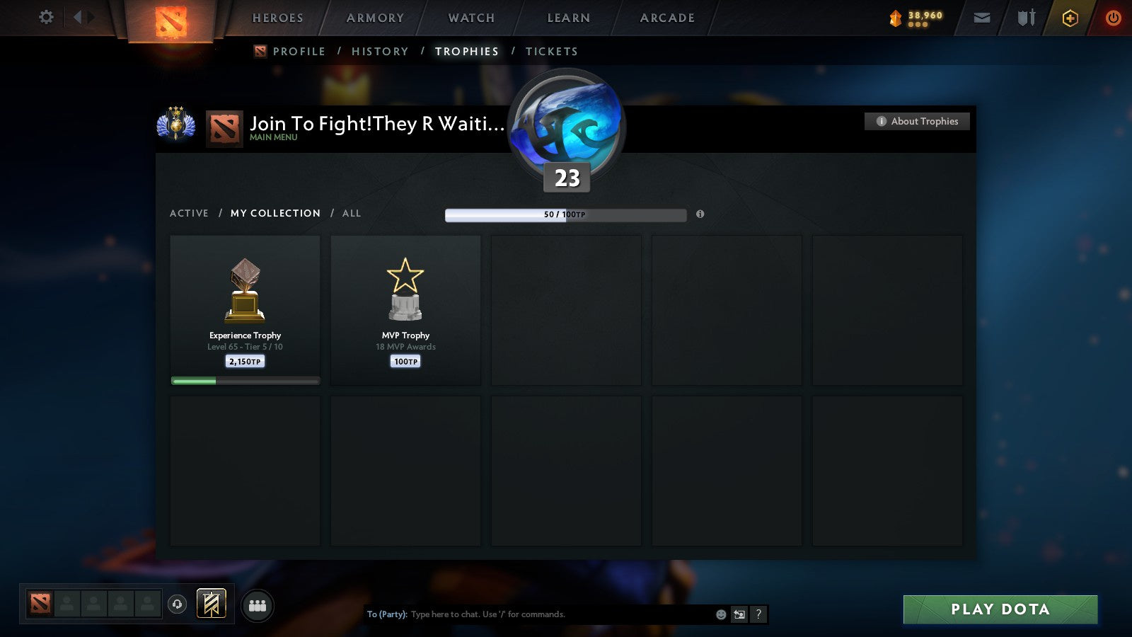 MMR: 5023 - Behavior: 8164