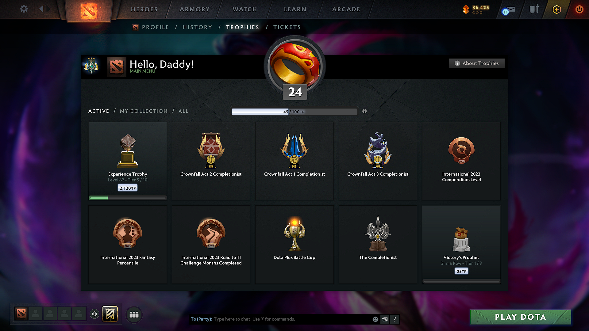 Archon III | MMR: 2707 - Behavior: 9398 - Communication: 9398