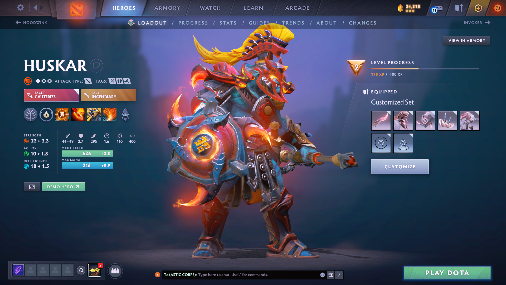 Ancient I | MMR: 3800 - Behavior: 11941 - Communication: 11147