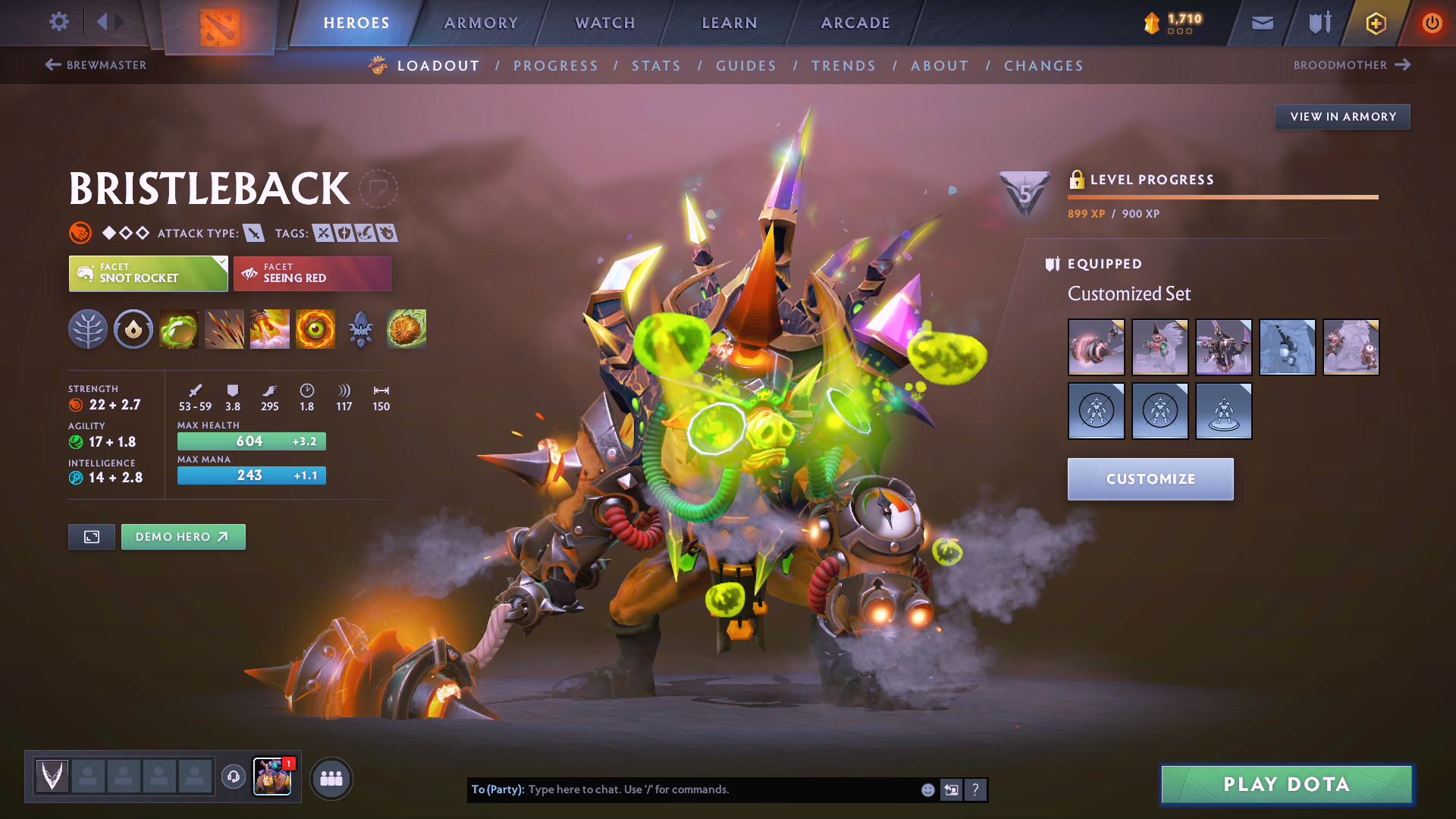 Legend I | MMR: 3103 - Behavior: 12000 - Communication: 12000