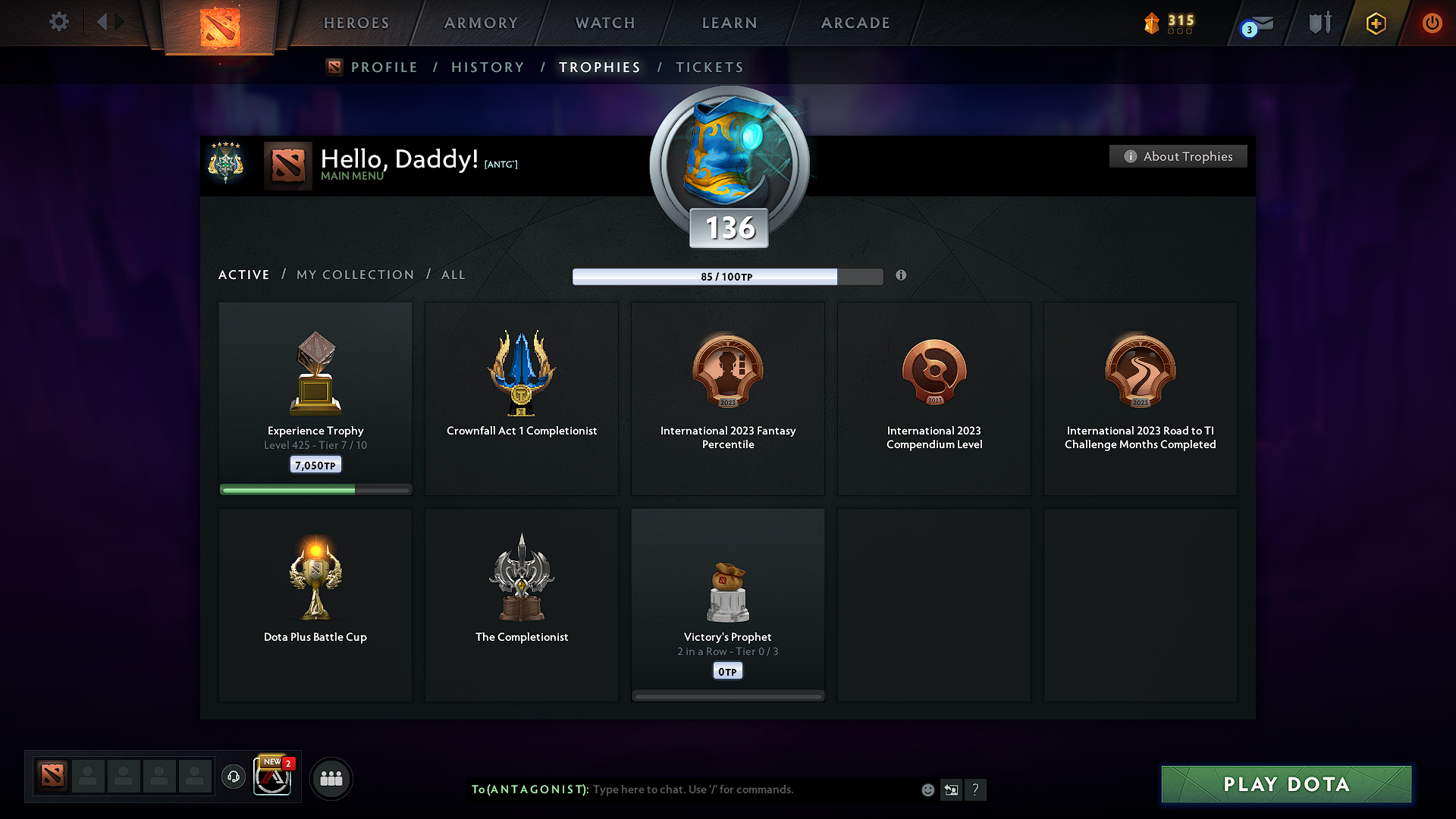 Archon V | MMR: 2885 - Behavior: 12000 - Communication: 12000