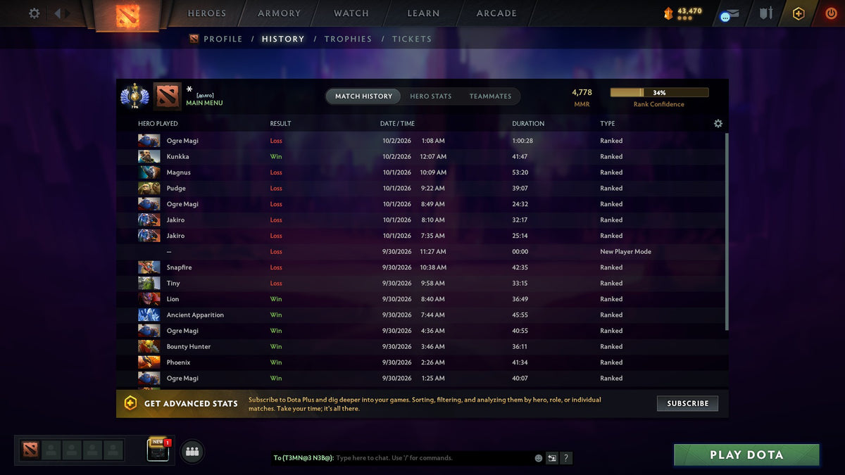MMR: 4778 - Behavior: 10309