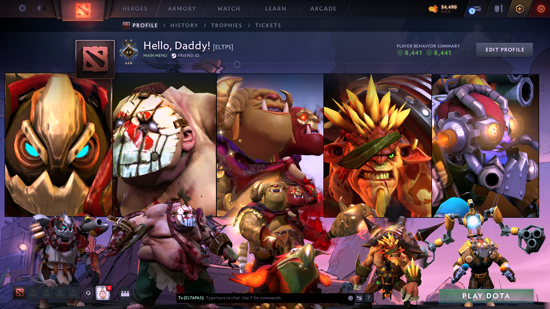 MMR: 1020 - Behavior: 8441