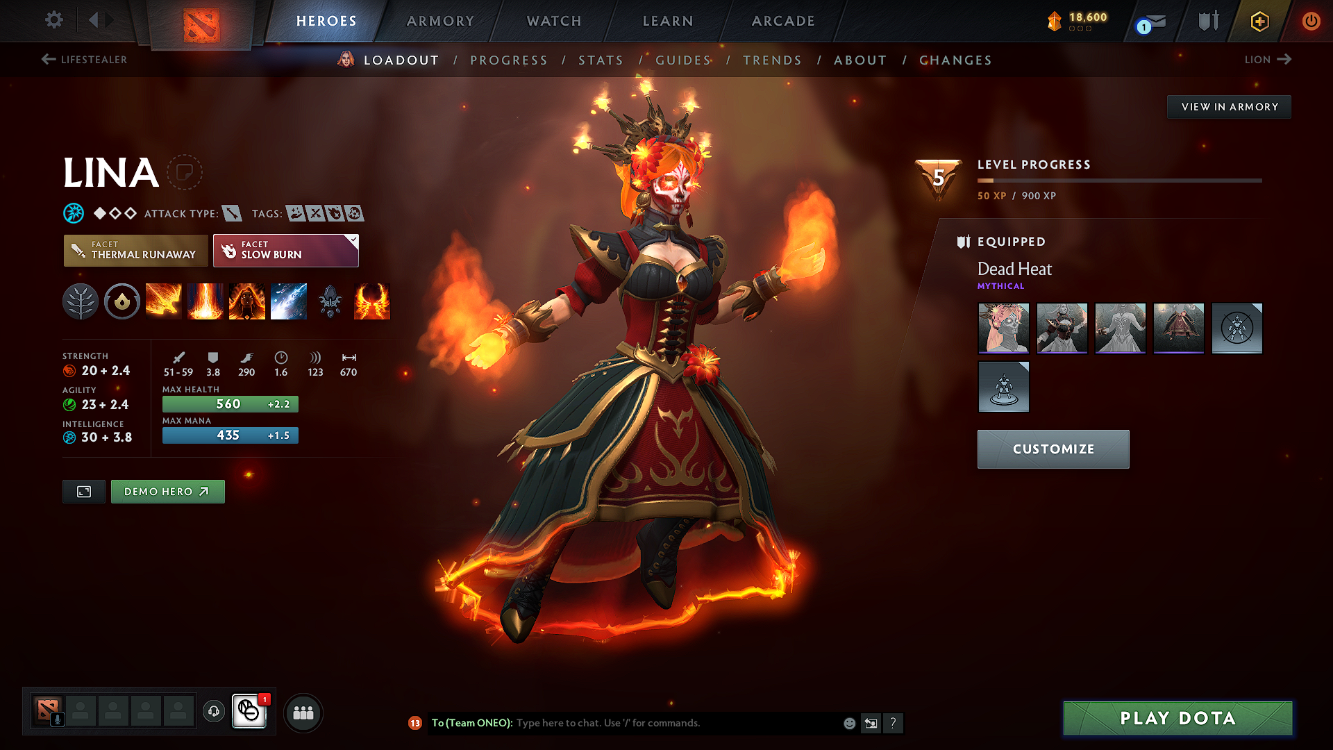 Legend I | MMR: 3047 - Behavior: 8541 - Communication: 8541