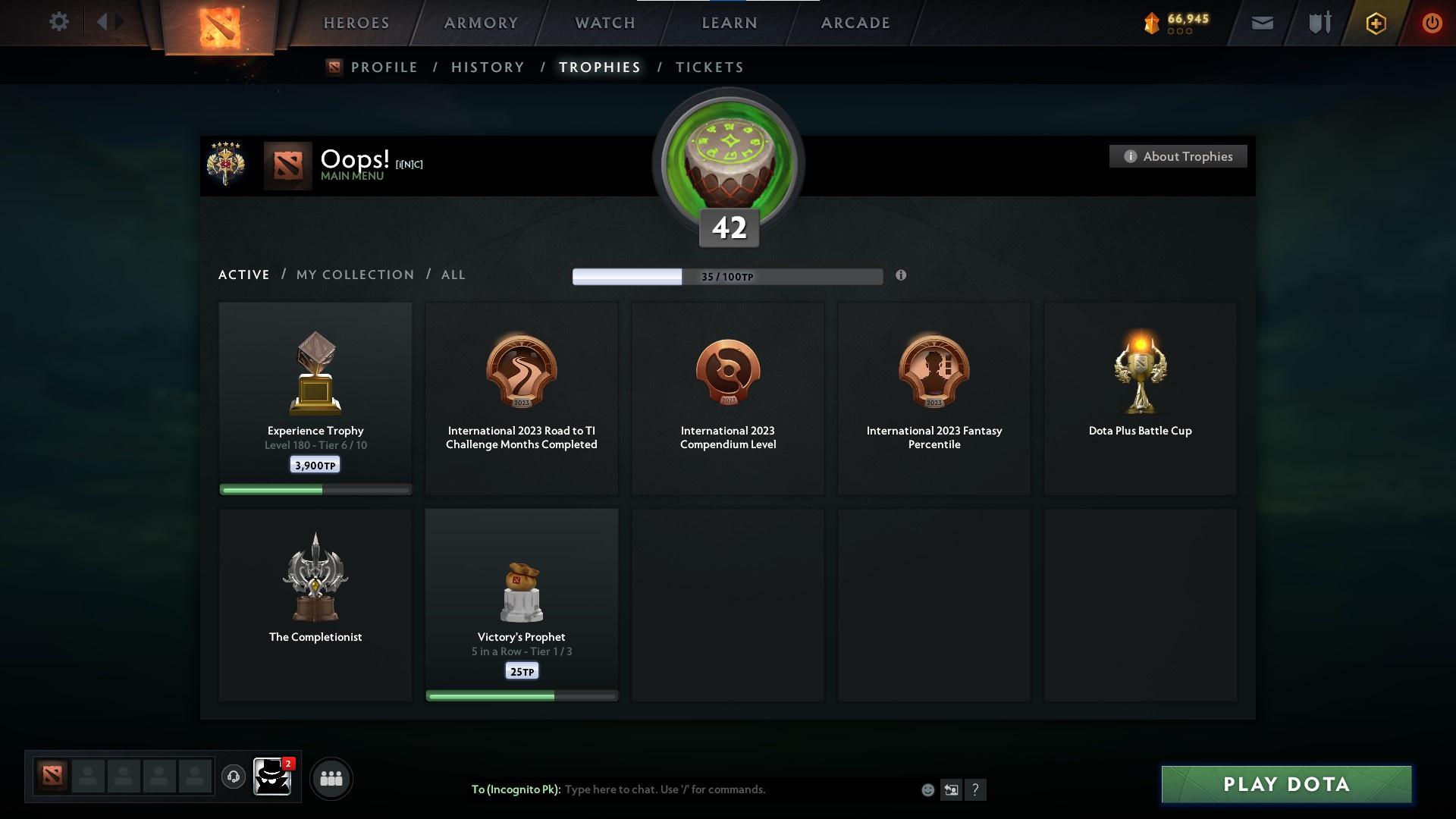 Legend V | MMR: 3781 - Behavior: 10959 - Communication: 10755