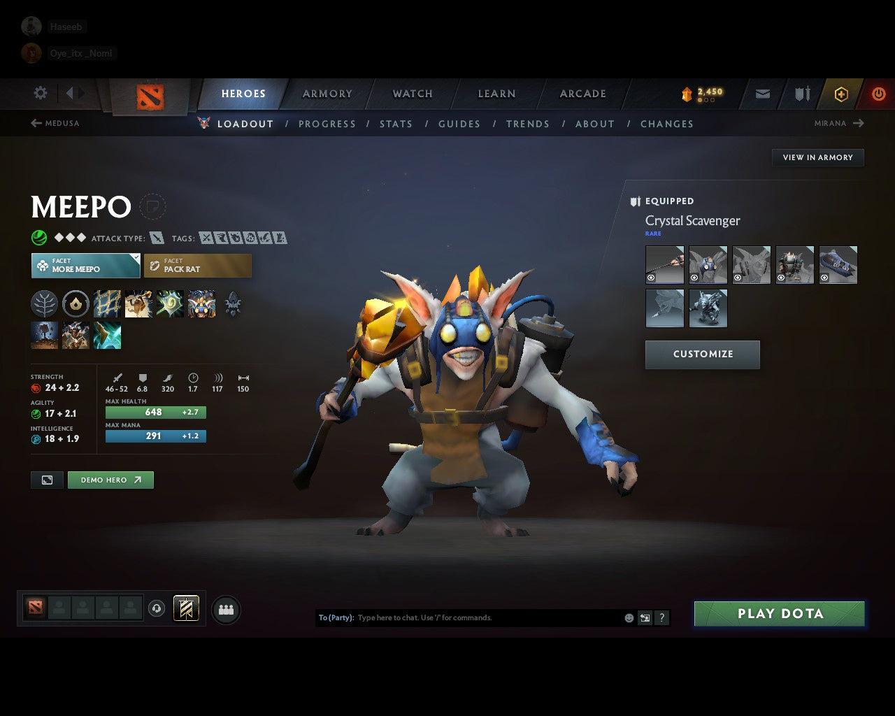 Herald I | MMR: 39 - Behavior: 8375 - Communication: 8375