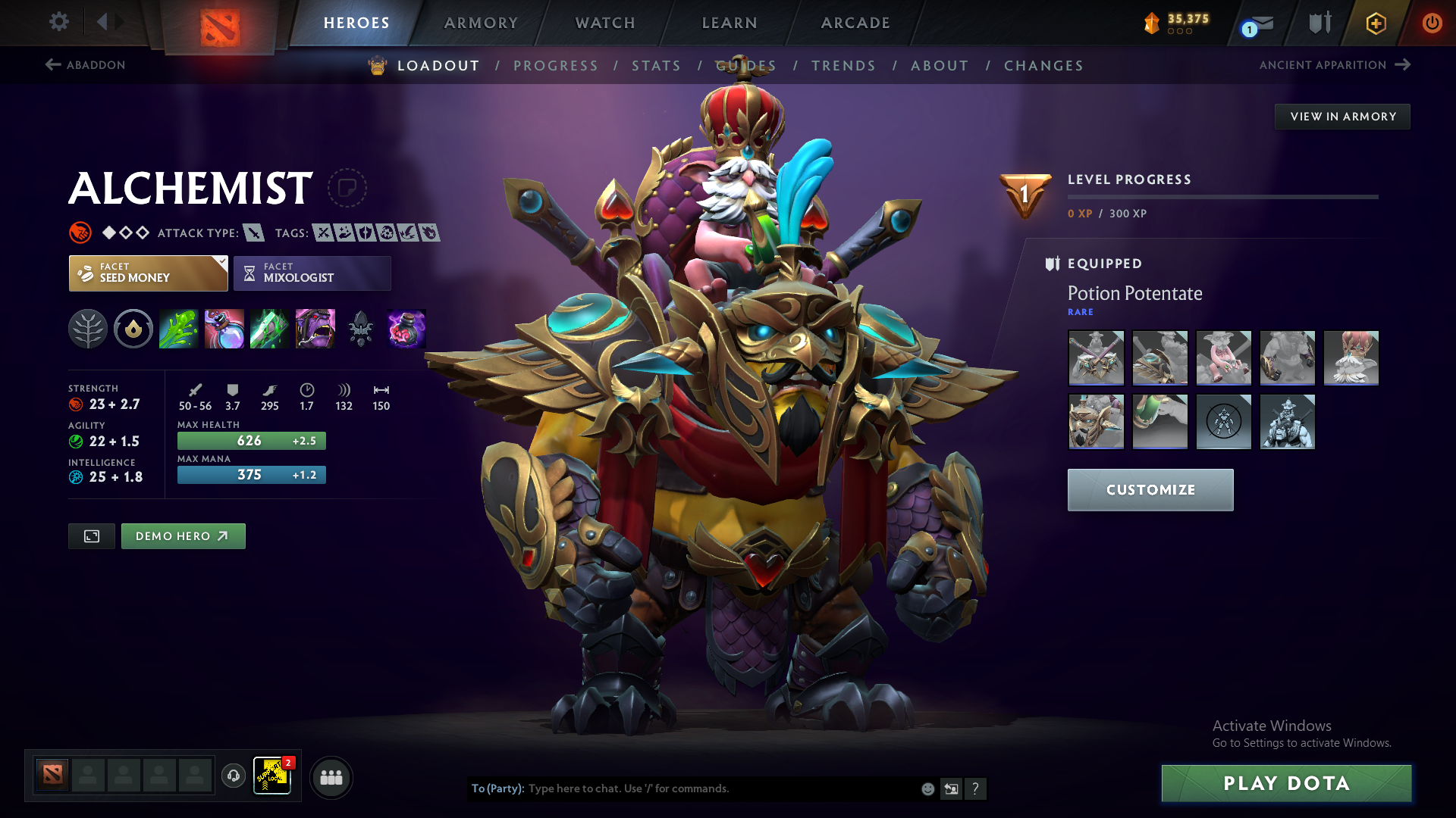 Legend I | MMR: 3079 - Behavior: 11203 - Communication: 11203