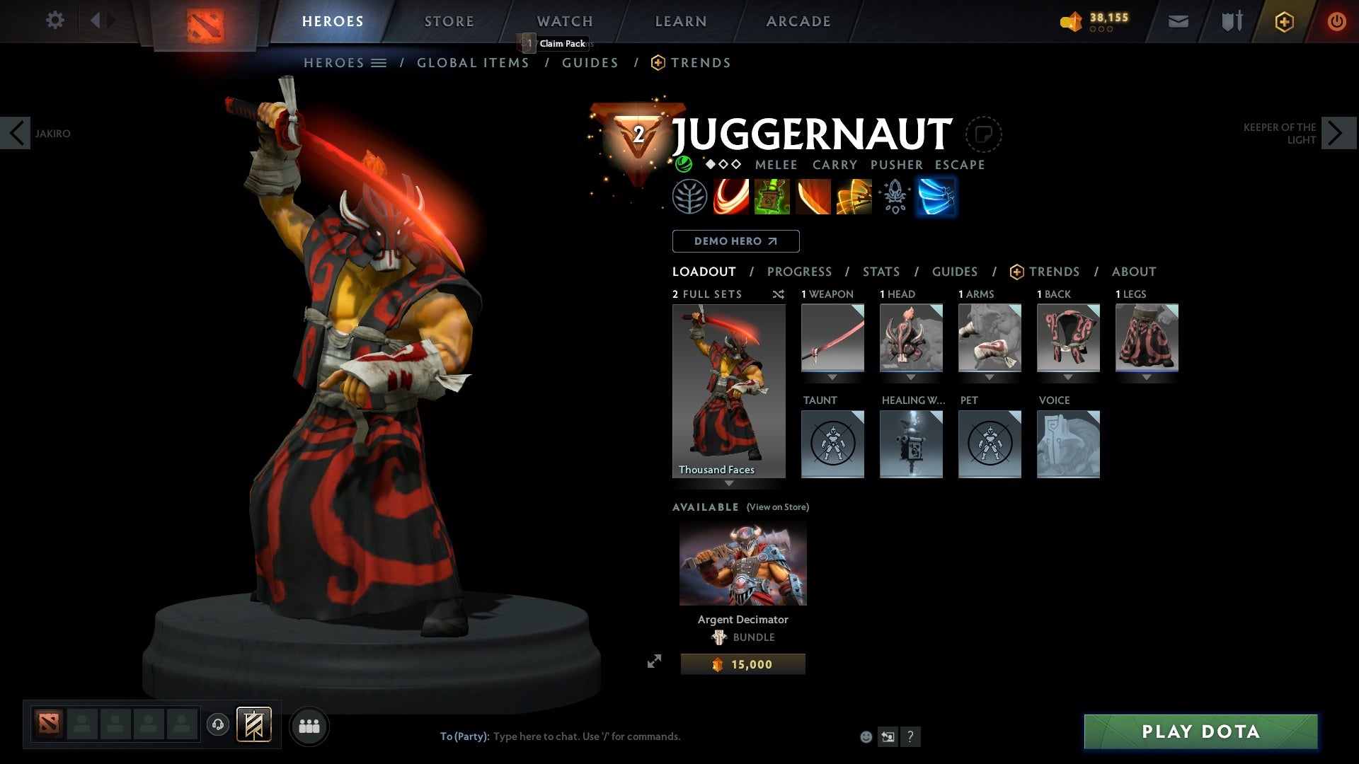 Herald I | MMR: 1 - Behavior: 9535